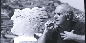 Ο Αλέκος Φασιανός στη Τζια