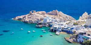 Το χωριό Φιροπόταμος στη Μήλο