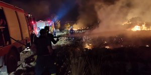 Φωτιά σε δάσος στο Κέρη Ηρακλείου