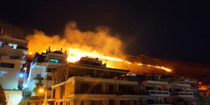 Η μεγάλη φωτιά στο Σχιστό Κορυδαλλού