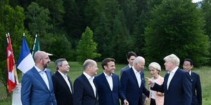 Οι ηγέτες της G7