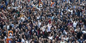 Διαδηλώσεις στην πλατεία Ταξίμ, στην Τουρκία