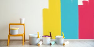 Χρώματα σε τοίχο