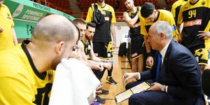 Η ομάδα μπάσκετ της ΑΕΚ