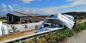 Η έντονη κακοκαιρία προκάλεσε πολλά προβλήματα σε Καβάλα και Σέρρες