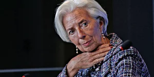 Η επικεφαλής της ΕΚΤ, Κριστίν Λαγκάρντ 