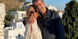 Κυριάκος Μητσοτάκης και Μαρέβα Γκραμπόφσκι