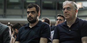 Παύλος Μαρινάκης και Τάκης Θεοδωρικάκος