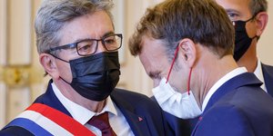 Μελανσόν Μακρόν εκλογές Γαλλία