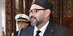 Ο βασιλιάς Μοχάμεντ του Μαρόκο