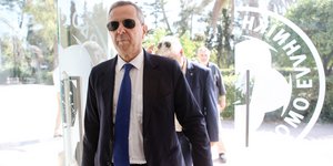 Ο πρόεδρος της ΕΠΟ, Τάκης Μπαλτάκος
