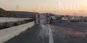 Ηράκλειο νταλίκα νεκρός οδηγός