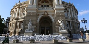 Το οχυρωμένο κτίριο της όπερας της Οδησσού