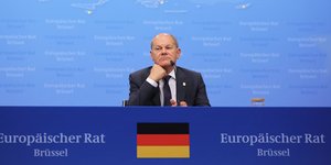 Ο Όλαφ Σολτς στη Σύνοδο της G7