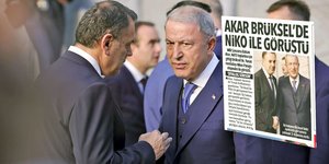 Το τετ α τετ Παναγιωτόπουλου-Ακάρ στον τουρκικό Τύπο