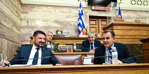 Ο Νίκος Χαρδαλιάς με τον Νίκο Παναγιωτόπουλο