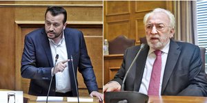 Νίκος Παππάς και Χρήστος Καλογρίτσας