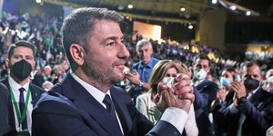 Ο Νίκος Ανδρουλάκης στο συνέδριο του ΠΑΣΟΚ