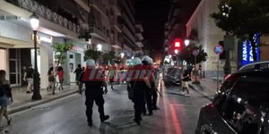 Πάτρα επεισόδια αστυνομία αντιεξουσιαστές