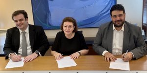 Κυριάκος Πιερρακάκης, Λίνα Μενδώνη, Θεόδωρος Λιβάνιος