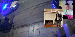 Περιπολικό της ΕΛ.ΑΣ. φτάνει στο σημείο της δολοφονίας