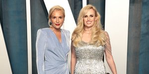 Η ηθοποιός Ρέμπελ Γουίλσον με την νέα της σύντροφος Ραμόνα Αγκρούμα