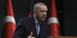 Ο πρόεδρος της Τουρκίας, Ρετζέπ Ταγίπ Ερντογάν