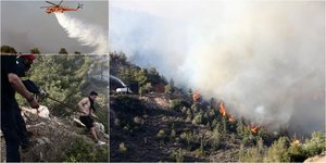 Φωτιά στη Βούλα