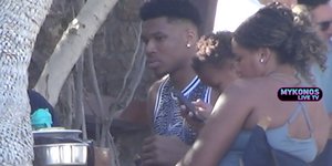 Στη Μύκονο οικογενειακώς ο Γιάννης Αντετοκούνμπο