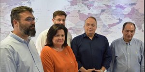 Το κλιμάκιο του ΣΥΡΙΖΑ