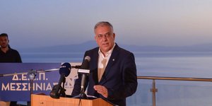 Ο Τάκης Θεοδωρικάκος στη Μεσσηνία