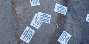 Τα τρικάκια που πέταξαν οι αντιεξουσιαστές 