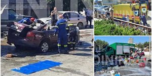 Σοκαριστικό τροχαίο στην Καβάλα