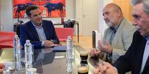 Αλέξης Τσίπρας στο Προεδρείο Συνόδου Πρυτάνεων