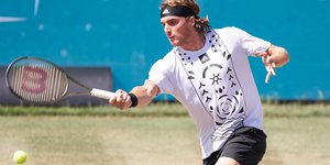 Ο Στέφανος Τσιτσιπάς στον τελικό της Μαγιόρκα κόντρα στον Αγκούτ