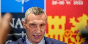 Ο δήμαρχος του Κιέβου στη σύνοδο του ΝΑΤΟ