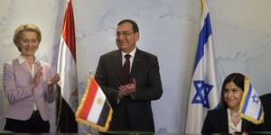 Υπεγράφη η συμφωνία για παροχή της ΕΕ με ισραηλινό φυσικό αέριο μέσω Αιγύπτου