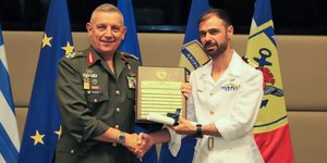 Βράβευση για το υποβρύχιο «Πιπίνος» από το ΓΕΕΘΑ