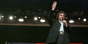 Ο Τζόνι Κας στο Τενεσί, 1986 / Φωτογραφία: Mark Humphrey/ΑP