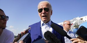 Ο πρόεδρος των ΗΠΑ, Τζο Μπάιντεν / Φωτογραφία: AP Photo / Evan Vucci