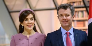 Ο πρίγκιπας Φρέντερικ και η πριγκίπισσα Μαίρη της Δανίας