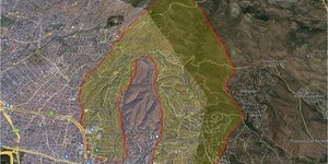 Ο χάρτης της τελευταίας ενημέρωσης για τη φωτιά