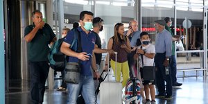 Αεροδρόμιο τουρίστες 