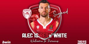 Παίκτης του Ολυμπιακού ο Άλεκ Πίτερς