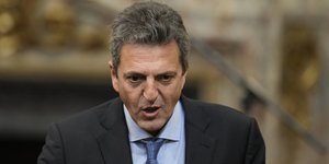 Ο πρόεδρος της Βουλής της Αργεντινής, Σέρχιο Μάσα