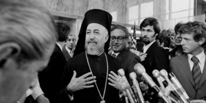 Κύπρος Αρχιεπίσκοπος Μακάριος σειρήνες επέτειος