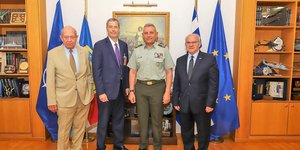 Συνάντηση του Αρχηγού ΓΕΕΘΑ με στελέχη της Lockheed Martin