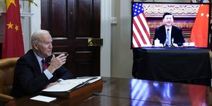 Ψηφιακή συνομιλία Τζο Μπάιντεν με Σι Τζινπίνγκ
