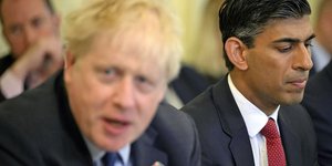 Μπόρις Τζόνσον και Ρίσι Σούνακ 