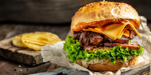 μπέργκερ από χρυσό